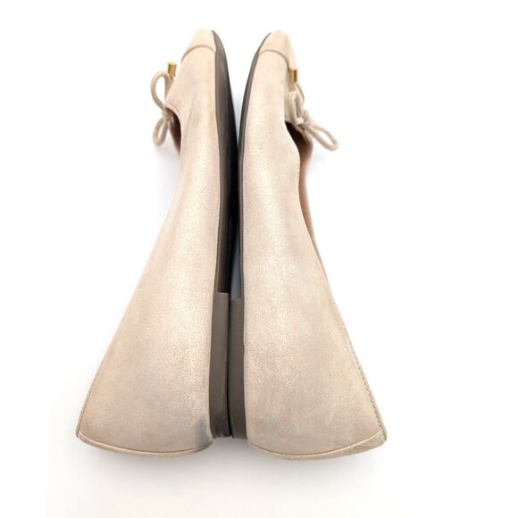 Vionic Klara Cap Toe Ballet Flats Women's Gold Metallic Leather Size US8 EU38.5 - Picture 11 of 13